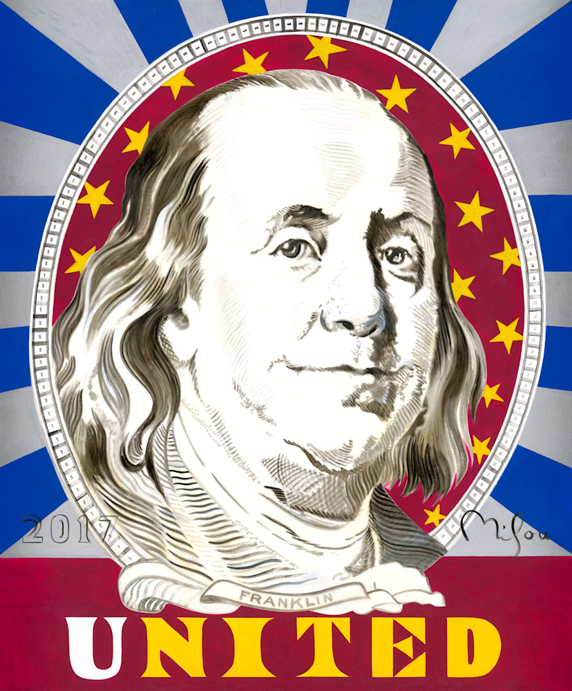 Americana Ben Franklin Art | perrymilou