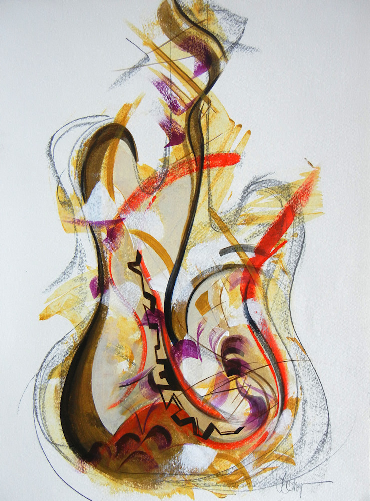 Spirit Bass Art | Art by Liz Schafer