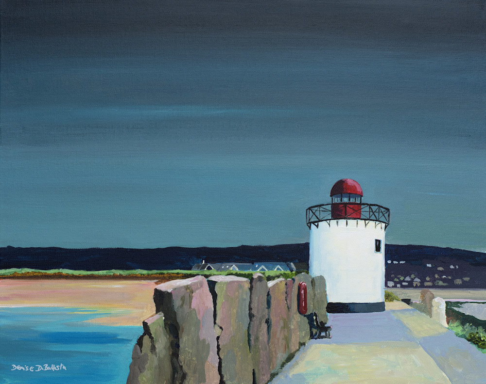 Burry Port Lighthouse Art print