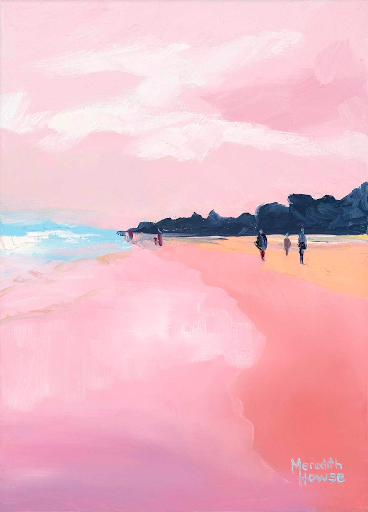 Sunshine Beach in Pinks