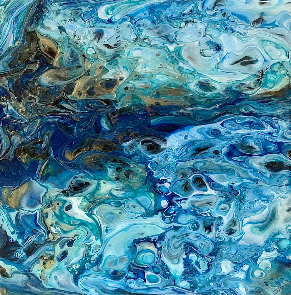 A River Flows Art | deborahhelmfineart.com
