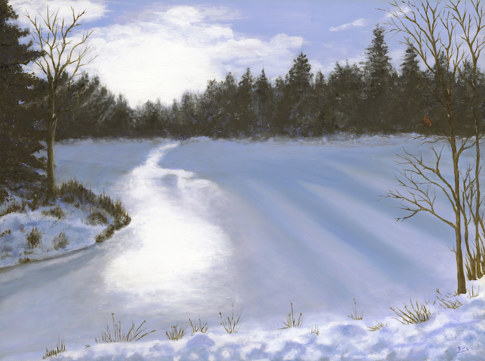 Winter's Light Art | Artful Designs, Art by Barbara Strubell