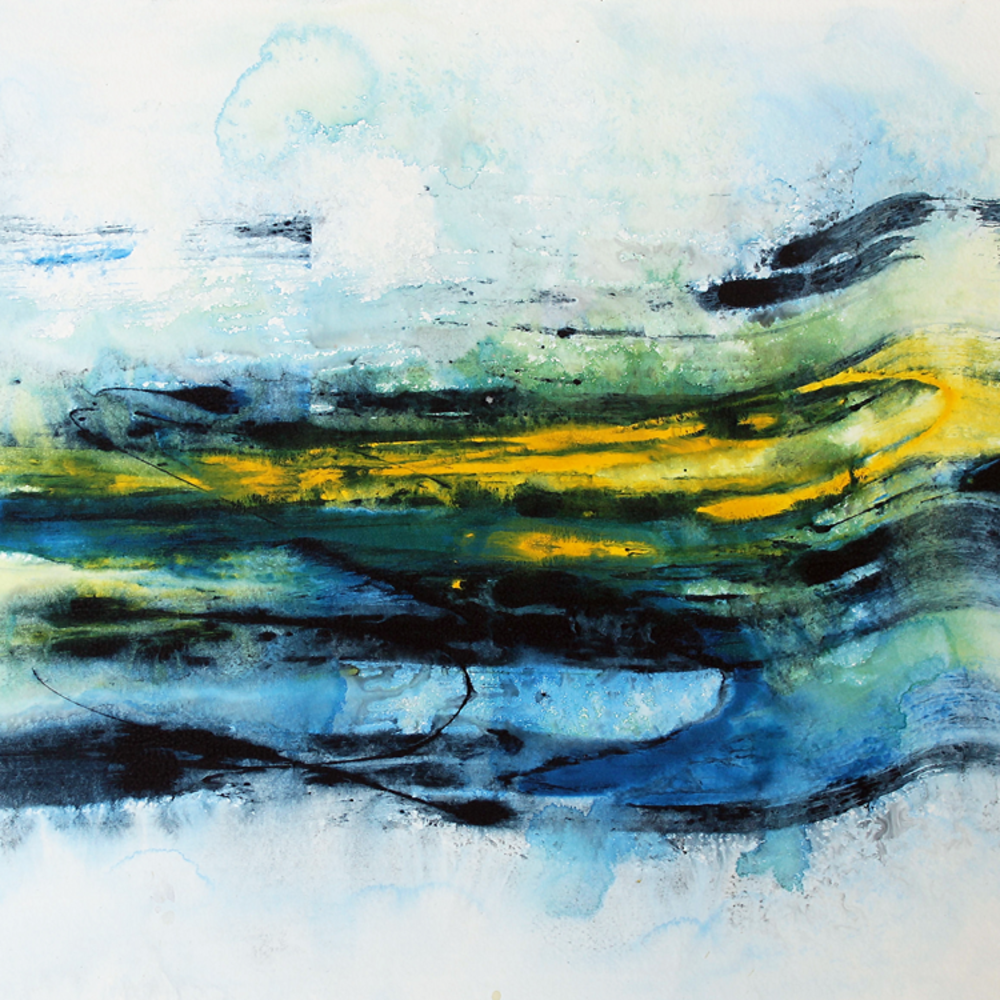 Immersed Metal Magnet Art | Mary Lea Bradley