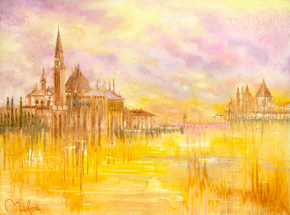 Italian Venice Yellow Art | perrymilou