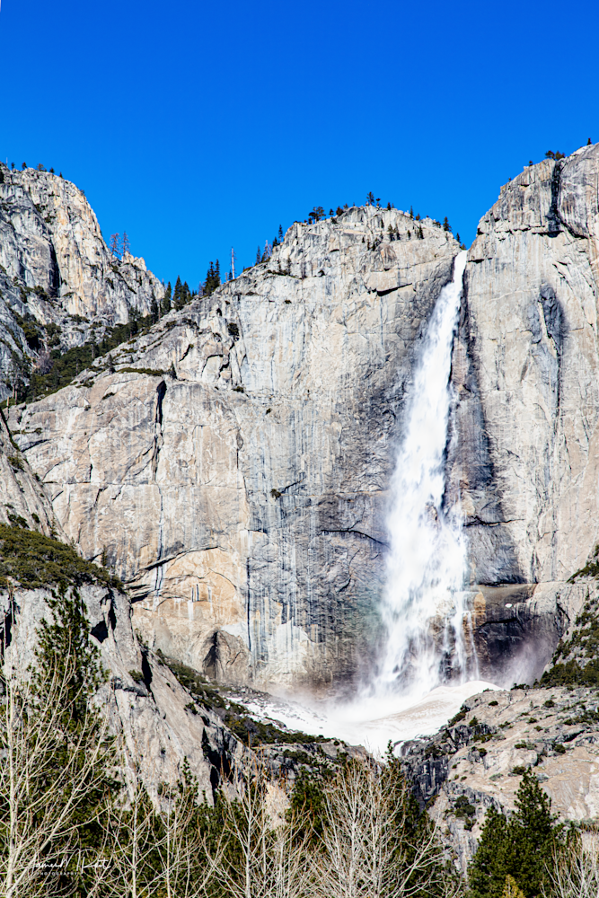Lower Yosemite Falls Close Up Art | JRootGallery.com