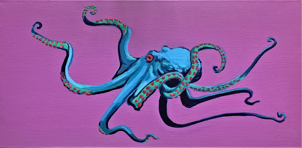 Octopus #2 (Acrylic) Art | jasonhancock