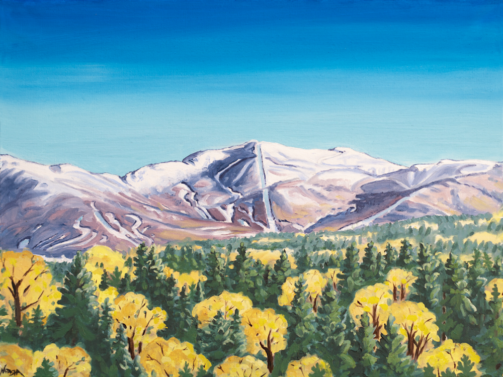 Smugglers' Notch oil painting on canvas for sale