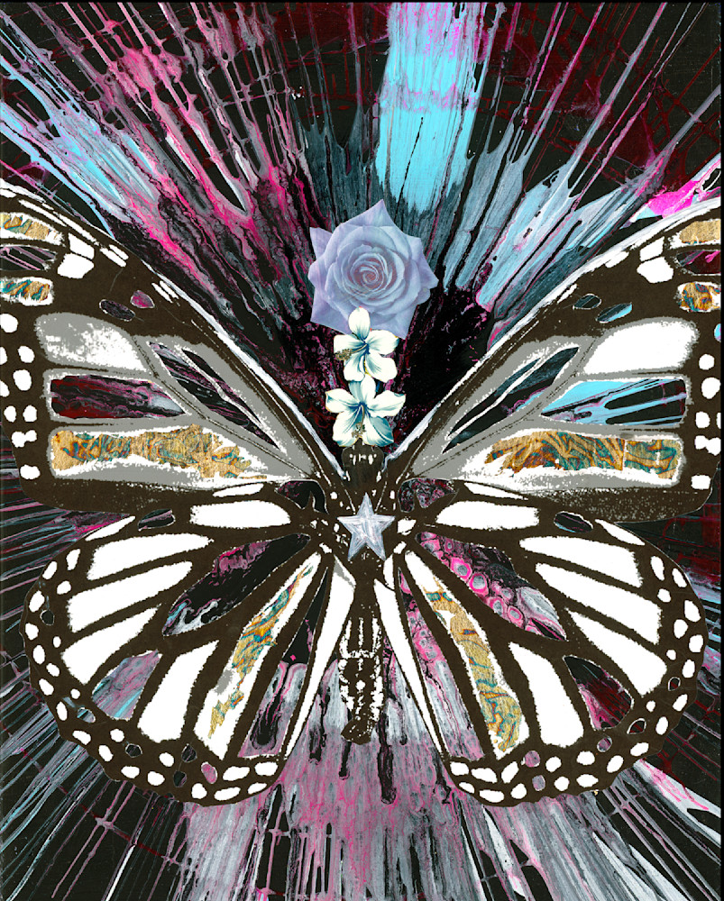 Spinpop Balck Butterfly 2 Art | perrymilou