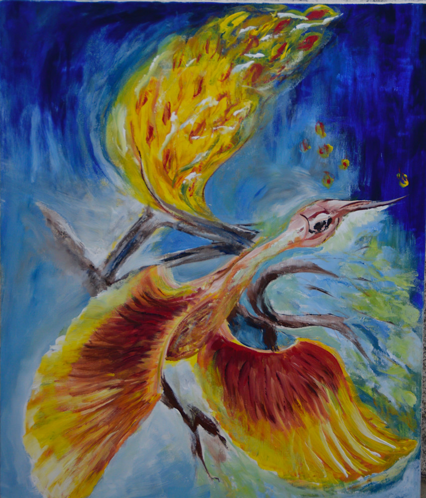 The Phoenix Art | Art by Taly Bar