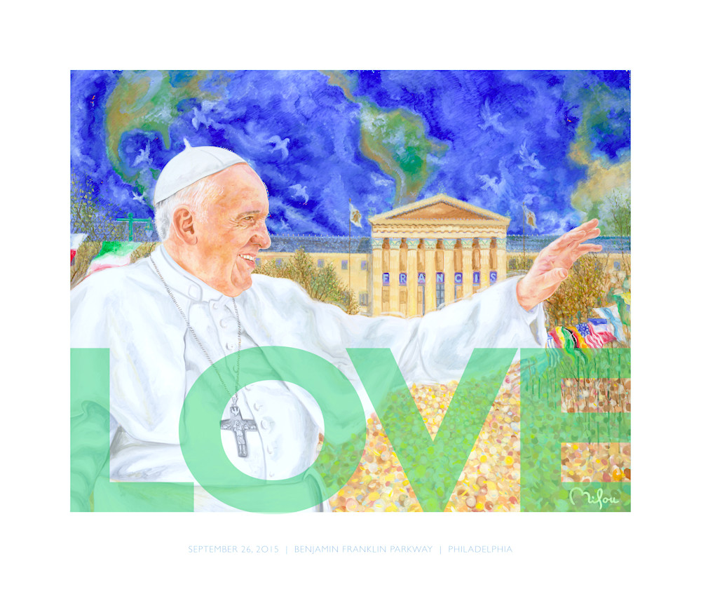 Pope Francis Love Art | perrymilou