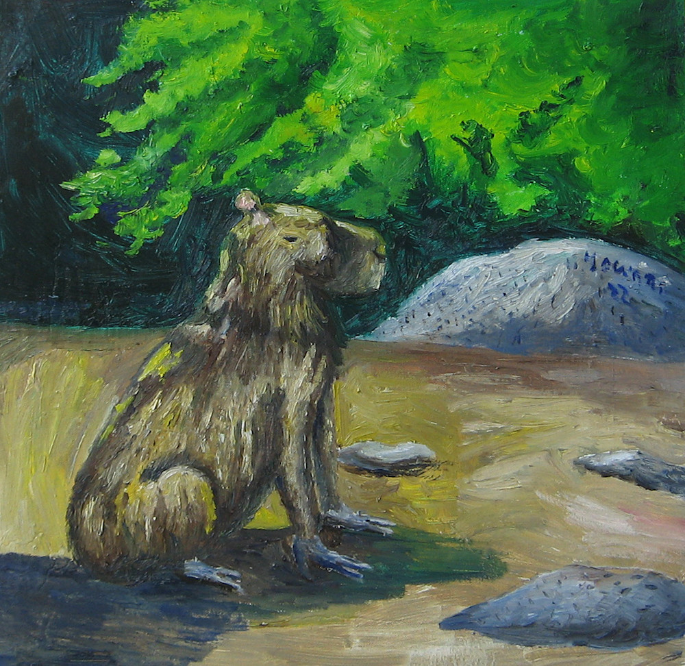 Capybara Art | Ryan Howard's Art