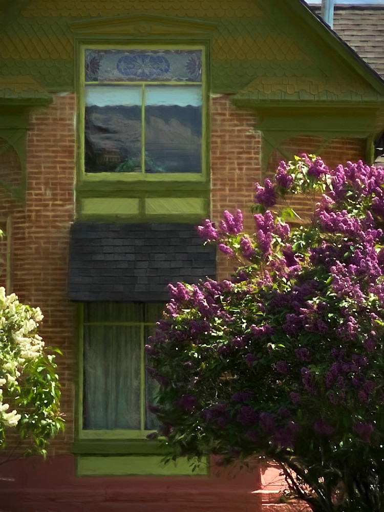 Lilacs at the Mansion