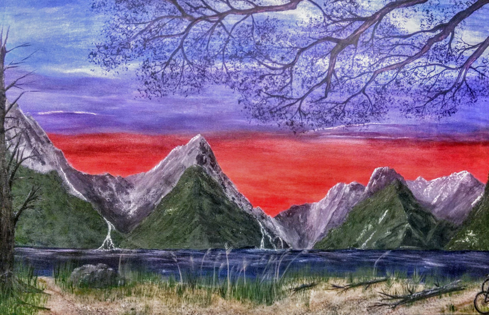 New Zealand National Park Art | It's Not Wallpaper LLC / DBA LJStoy on Canvas