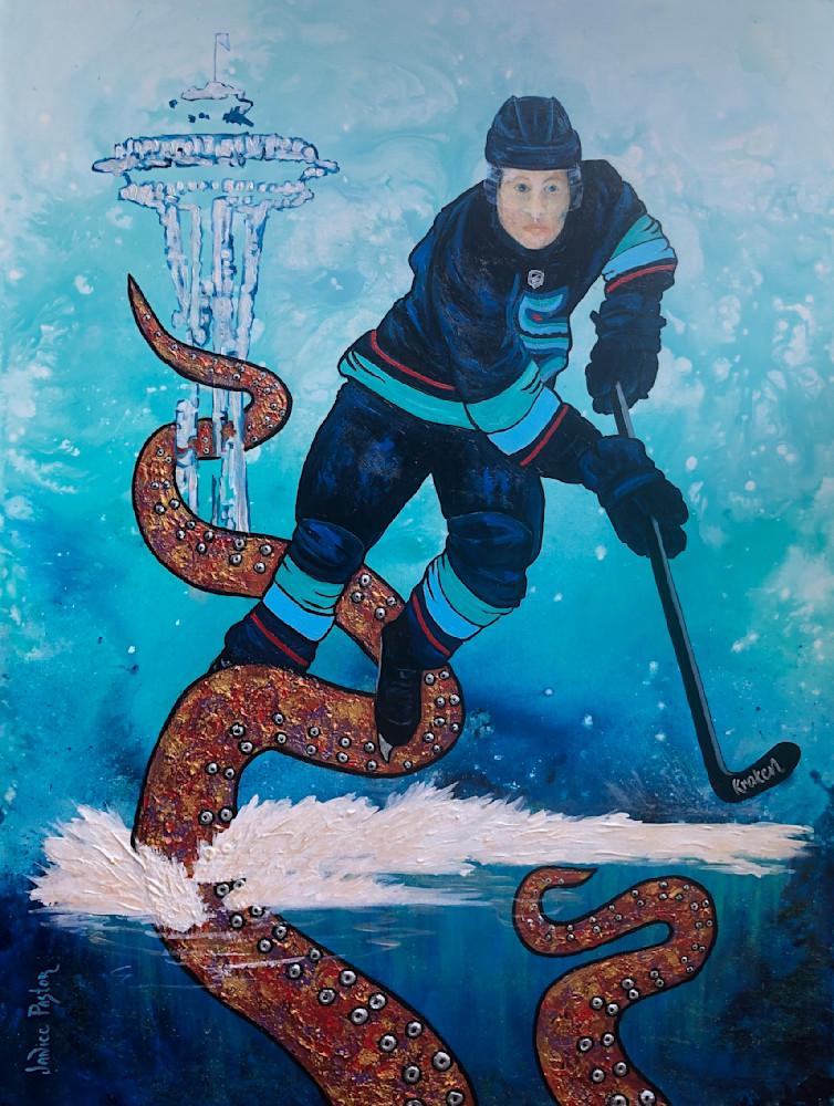 Heading Up The Ice Art | Janice Pastor Fine Art