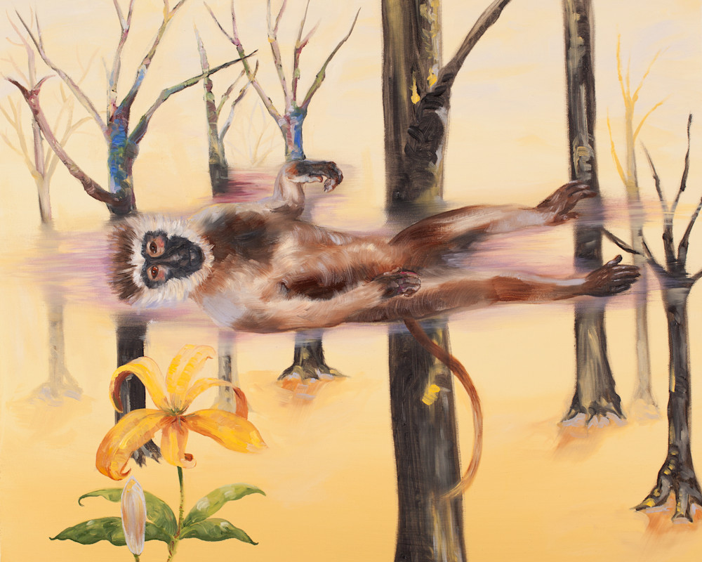 Floating Monkey Art | Trine Churchill