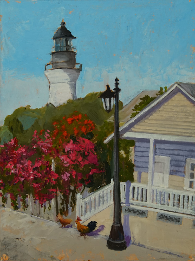 Key West Lighthouse Print Art | Pat Mabie