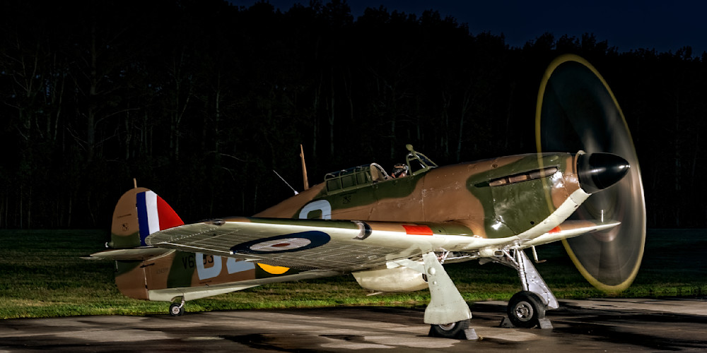 Nighttime Hurricane Semi Panorama Photography Art | Ken Smith Gallery