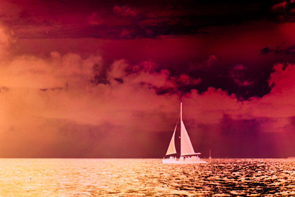 Sunset Sail Art | Photos by Max Duckworth