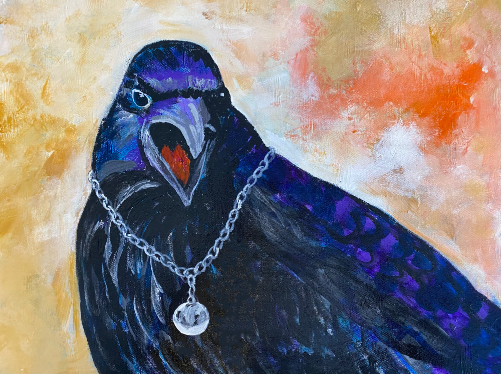 Sir Crows A Lot Art | Laughing Crow Artisans