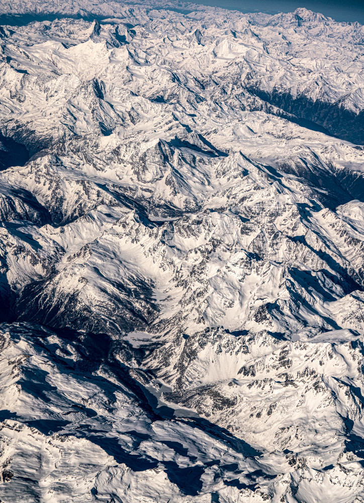 Alps Over Switzerland Photography Art | OMS Photo Art Store