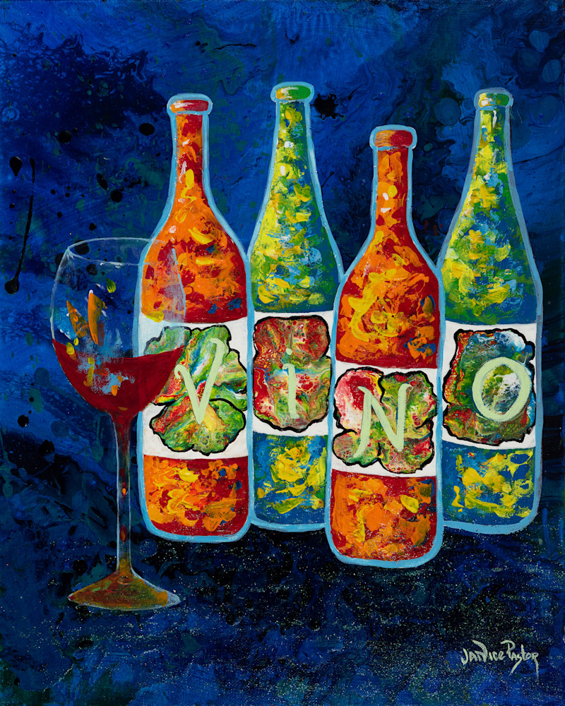 Wine Time Art | Janice Pastor Fine Art