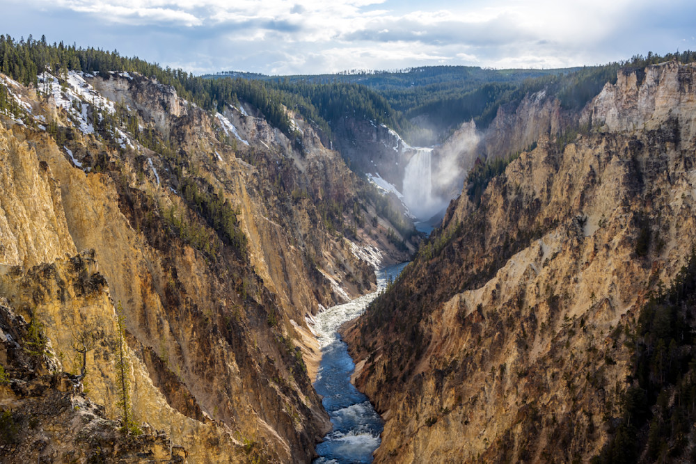 Artist Point   Yellowstone National Park, Wyoming Photography Art | Byron Fichter Fotography