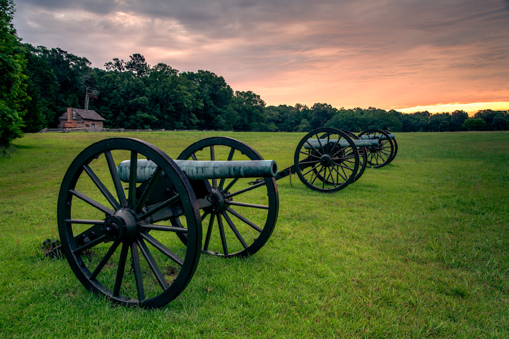 First Light Over Ross' Battery - Shiloh National Military Park fine-art photography prints