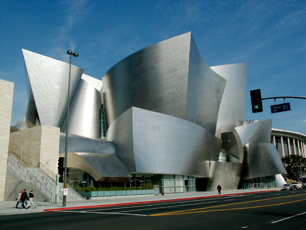 Frank Gehry's Disney Concert Hall in Los Angeles