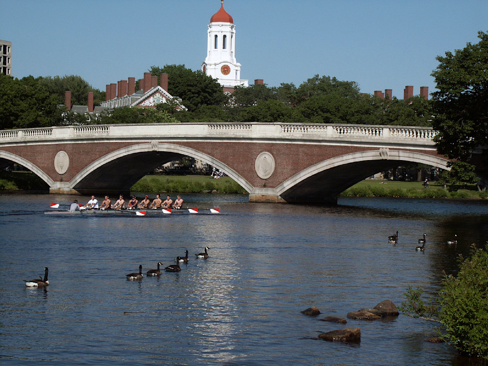 Bridge and River at Harvard