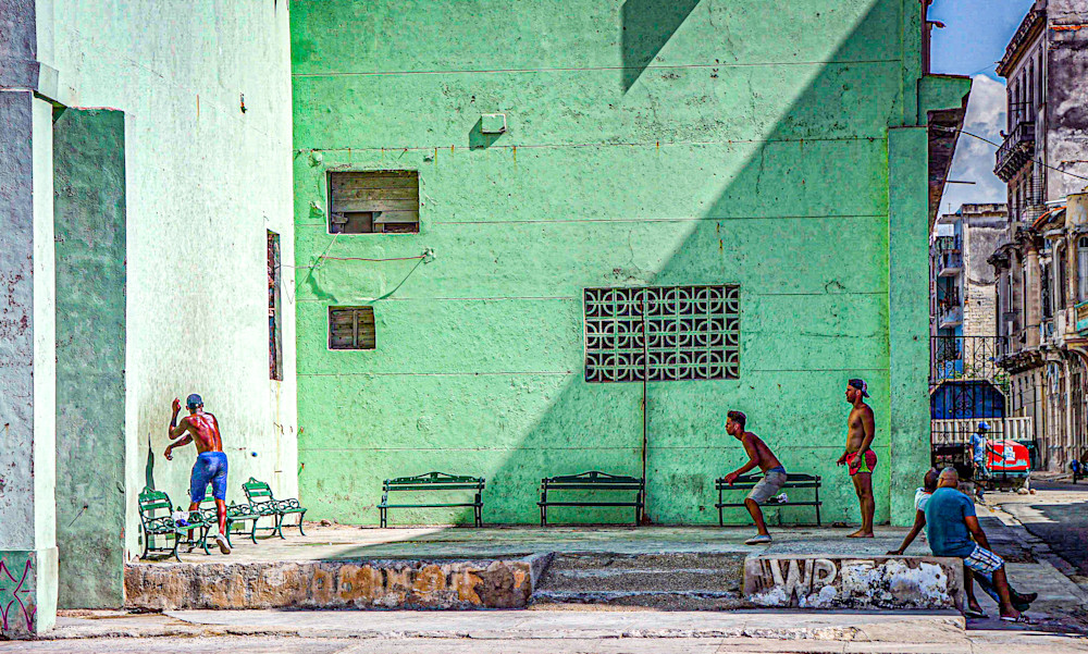 Street Games 1 Havana Photography Art | Judith Anderson Photography