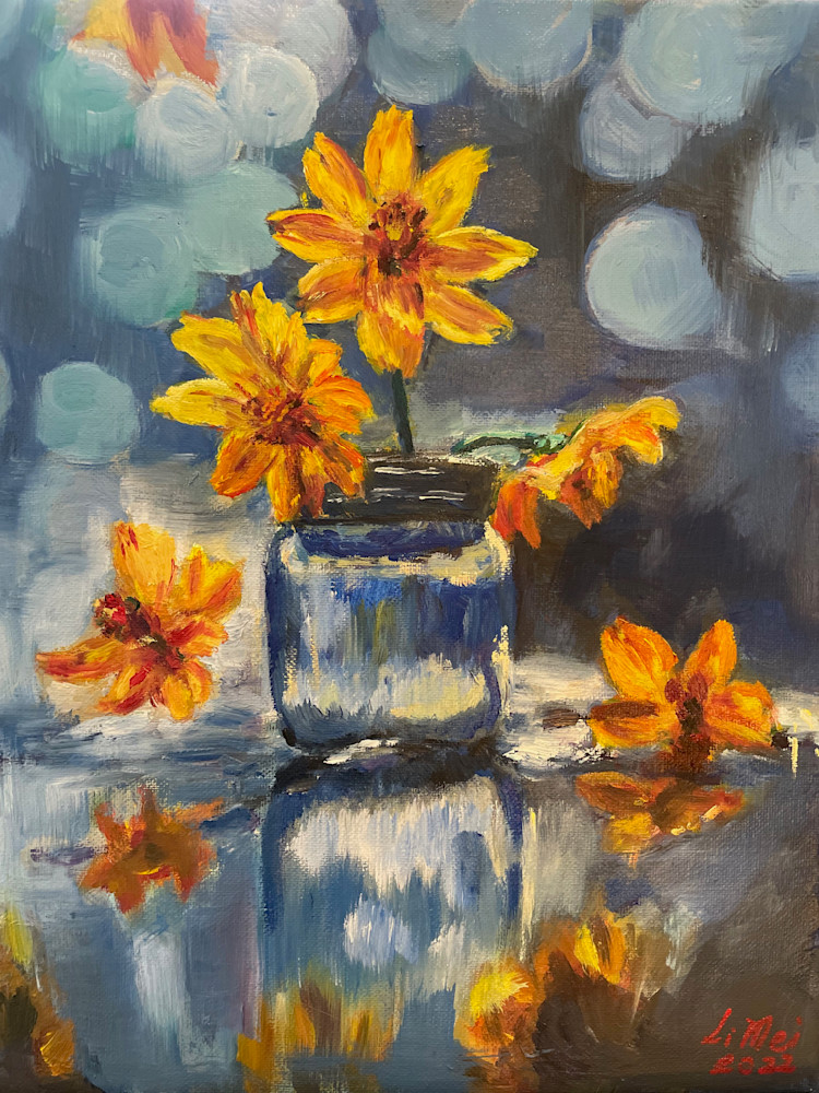 Yellow Flowers Art | limeinorton