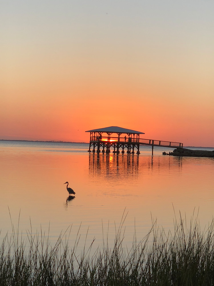 The Calm Before The Storm From Port St. Joe, Florida Photography Art | Lin Darden Photography