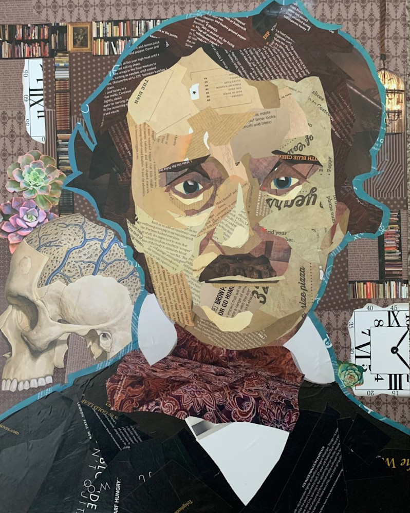 Edgar Allan Poe Art | Kathy Saucier Art