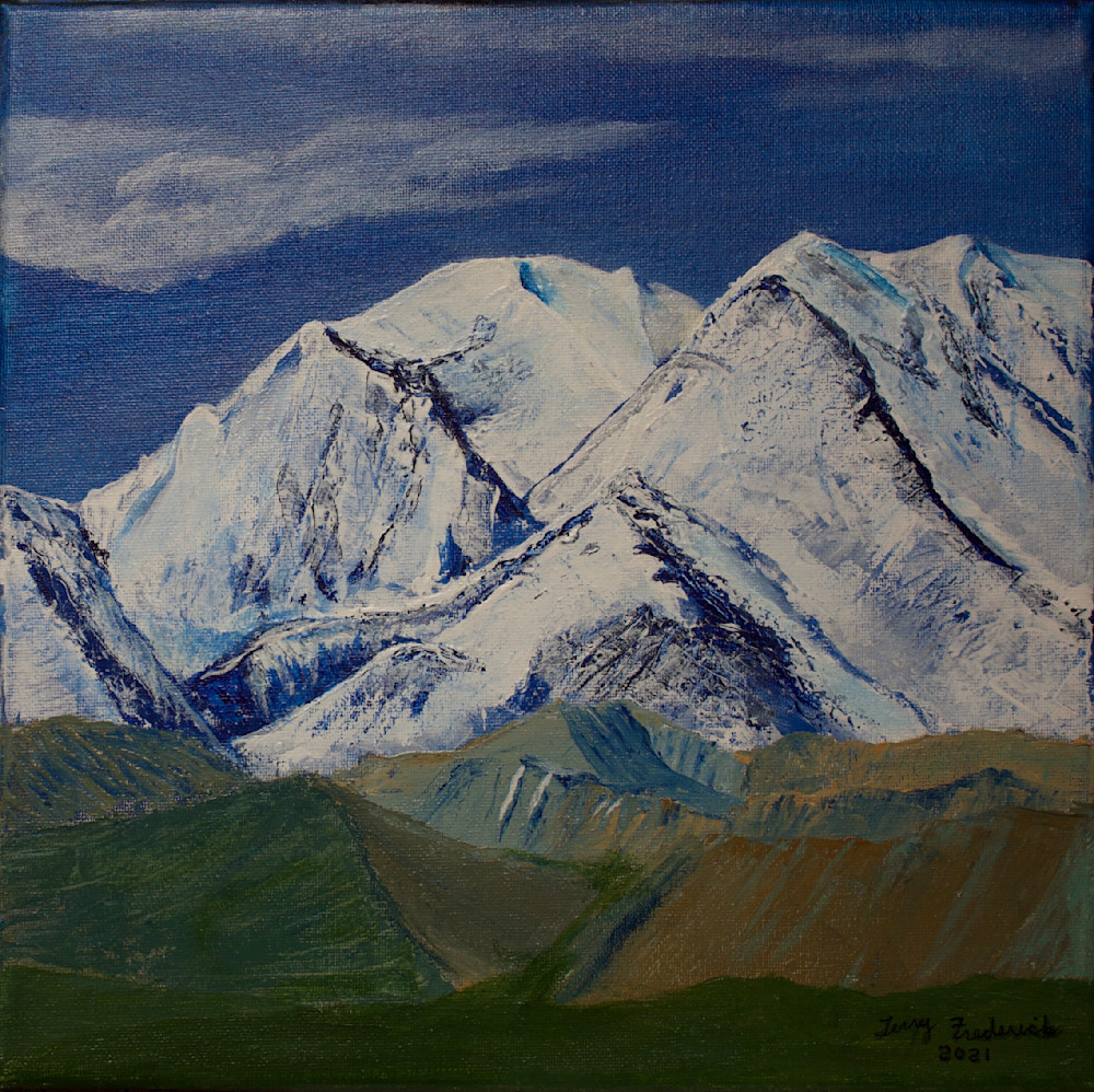 Mt. Denali acrylic on canvas