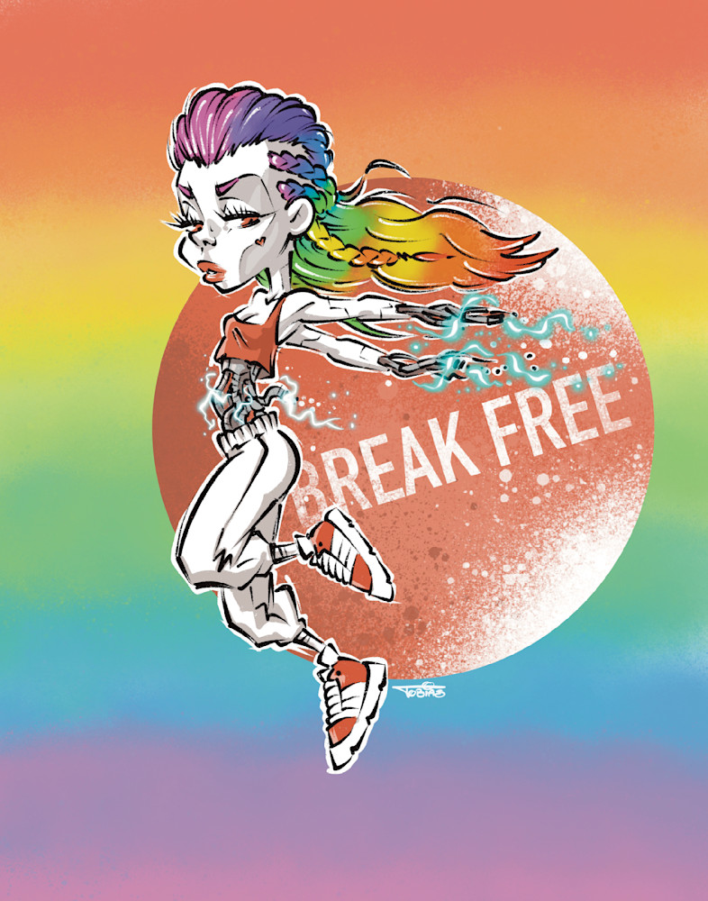 Break Free Art | Art By Tobias