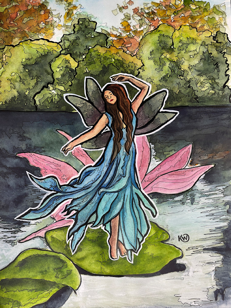 Dancing Fairy Art | Water+Ink Studios