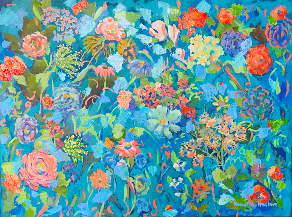 Vibrant Bursts Of Joy  Art | Rebecca Pelley McWatters, Studio Artist