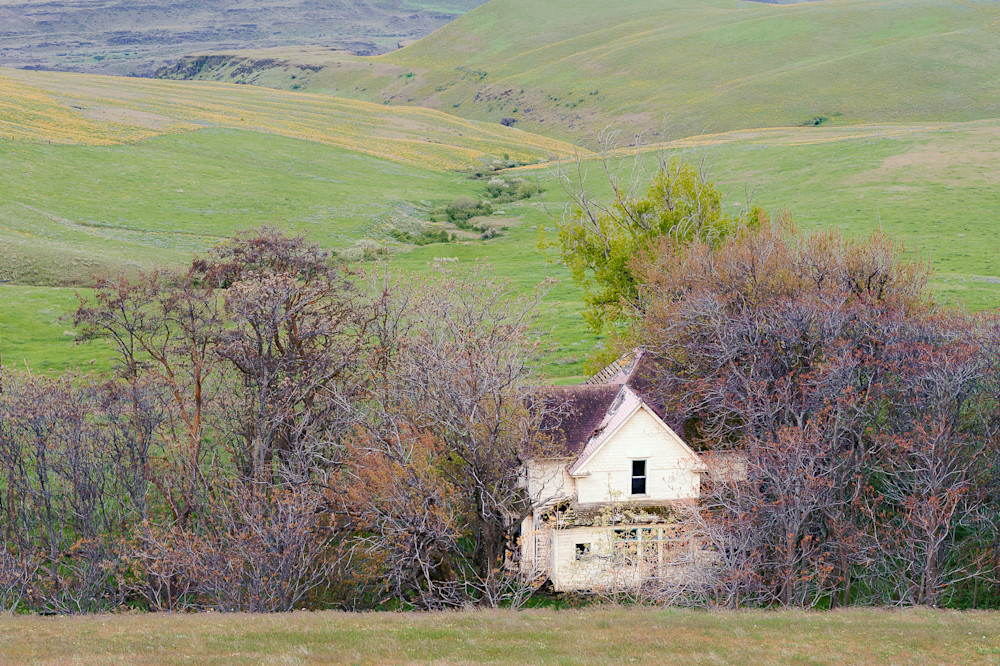 Old Farm House, Columbia Hills State Park, Washington, 2014