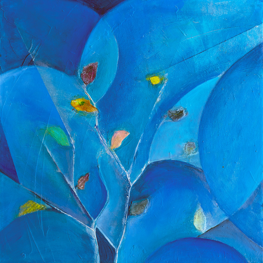 Branches In Blue Art | Annette Back Fine Art