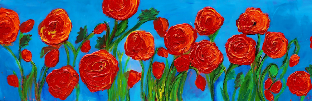 Krista Falkenstine Art Poppies