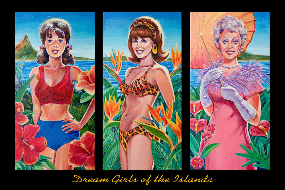 Terry Luc Art - Dream Girls of the Islands