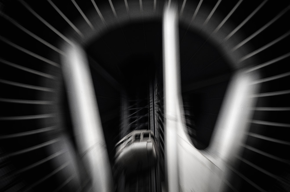 Space Needle In Motion Photography Art | Papu Photography