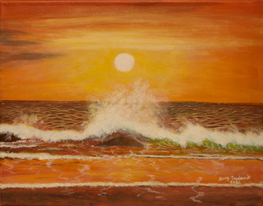 Terry Frederick's Golden Sunset