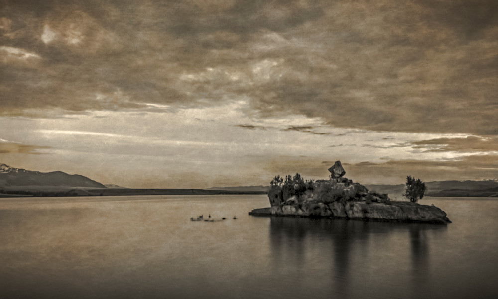 Diamond Rock At Midnight Art | BearFeather Studio LLC