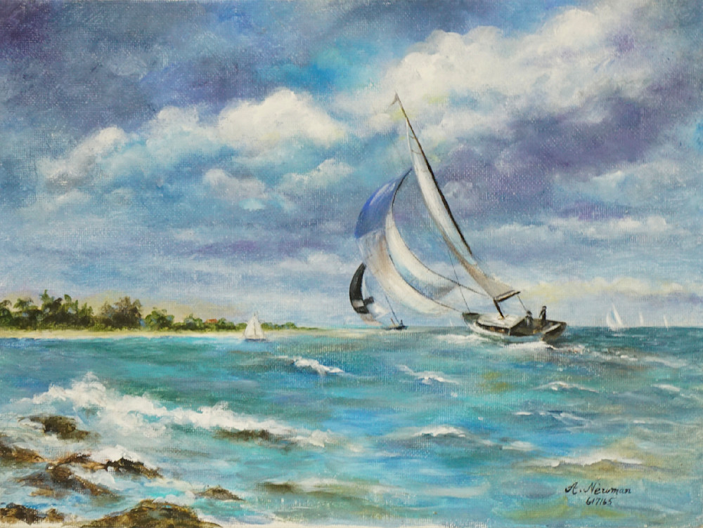 Windy Sail Art | Arlene Newman Designs