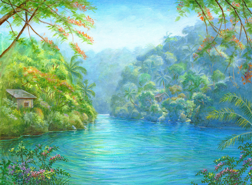 Blue Lagoon Art | Peter's Art Studios