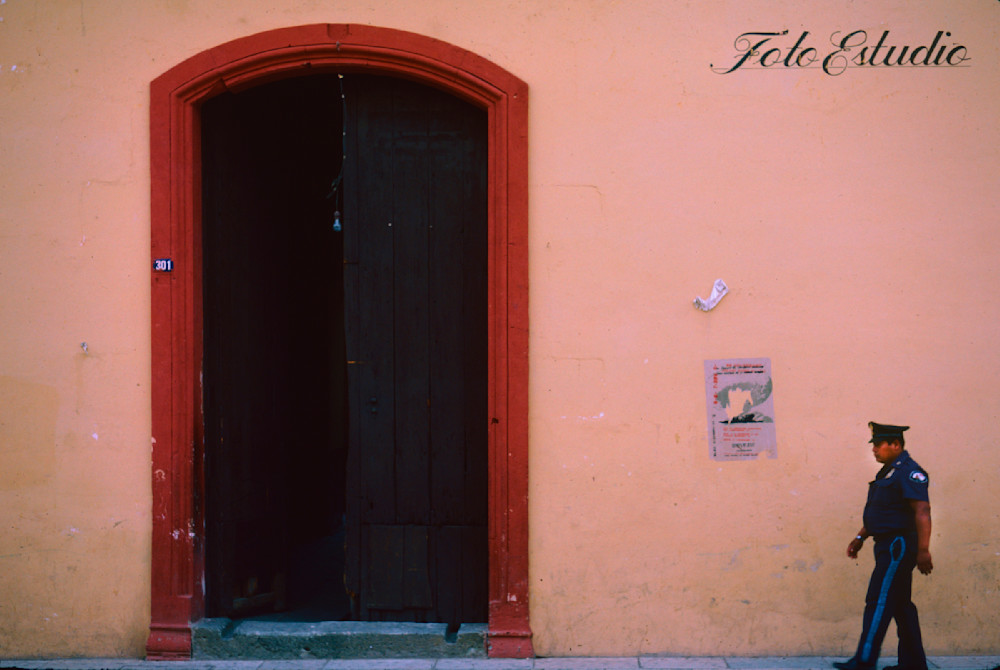 Big Door In Oaxaca, Mexico Photography Art | David Ryan Photography