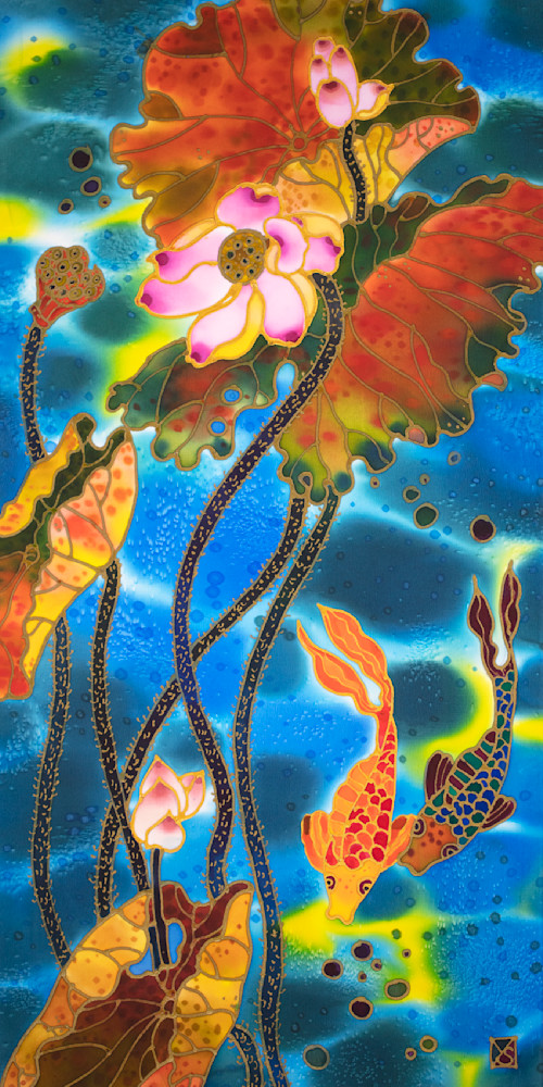 Lotus Pond 2 Art | SidorovFineArt