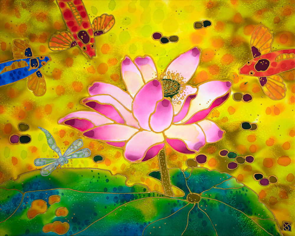 Pink Lotus Art | SidorovFineArt