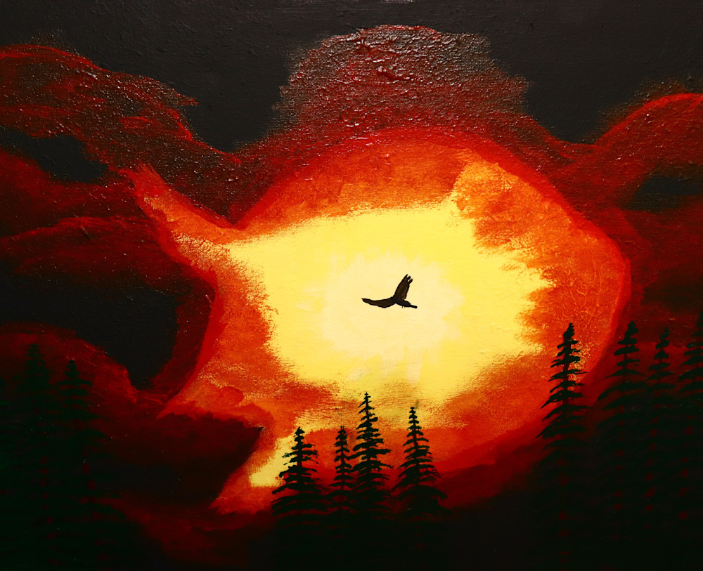 Bird In The Sky Art | ken c art